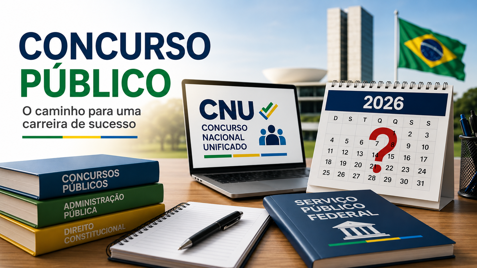 CNU 2026: Concurso Nacional Unificado e Vagas